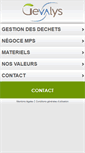 Mobile Screenshot of gevalys.com